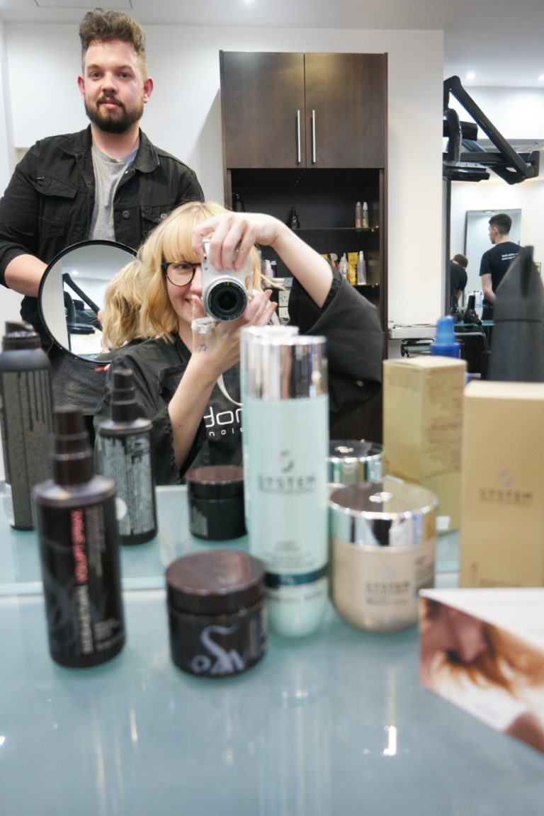 Getting My First Ever Energy Blow Dry at HOB Salons | Leeds
